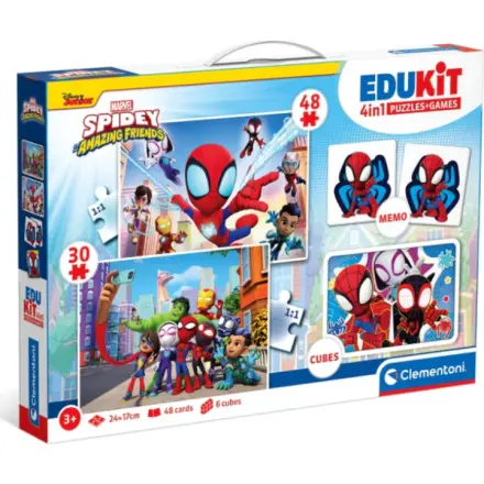 Vzdělávací hry - Edukit 4v1 Spidey a jeho úžasní přátelé