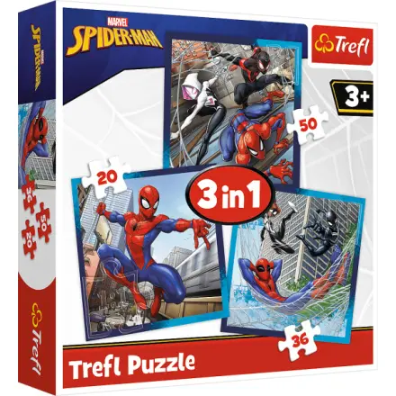 Puzzle Spiderman/3v1 (20,36,50 dílků)