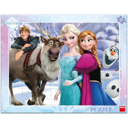 Puzzle Frozen: Na procházce 40 dílků deskové - Dino