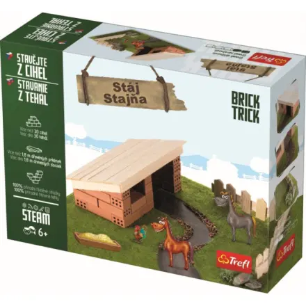 Stavebnice Brick Trick: Stáj