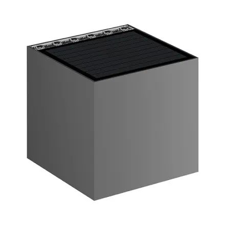 Venkovní solární LED světlo Viking SR32/700 lm/IP54/4 režimy/denní bílá