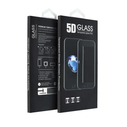 Colorful 5D Full Glue Tempered Glass - for Samsung Galaxy S25 Plus / S25 Edge black 297722