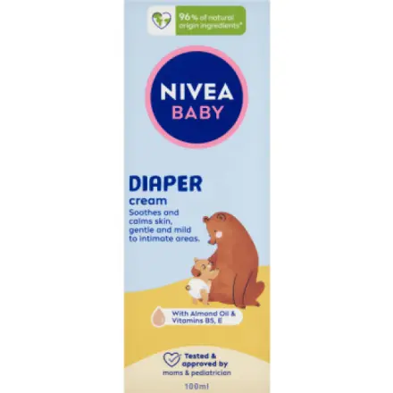 Nivea Baby krém 100ml Ochranný na zadeček