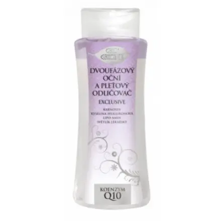 Drogerex BIO BIONE EXCLUSIVE Dvoufázový oční a pleťový odličovač Q10 255 ml