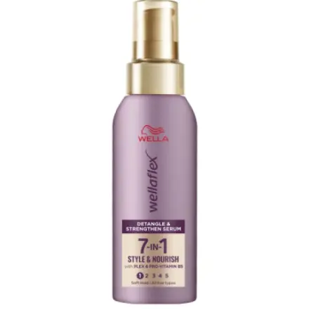 Wella Wellaflex Style & Nourish 7v1 sérum pro snadné rozčesávání 100 ml