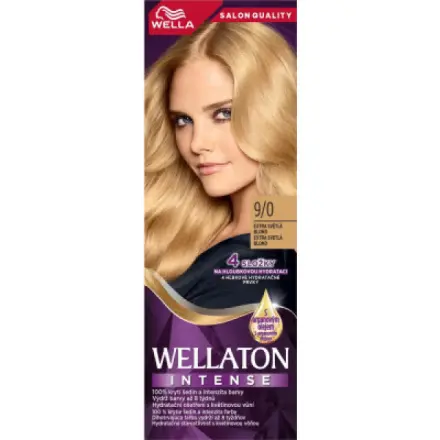 Wella Krémová barva na vlasy Wellaton 9/0 Velmi světlá blond