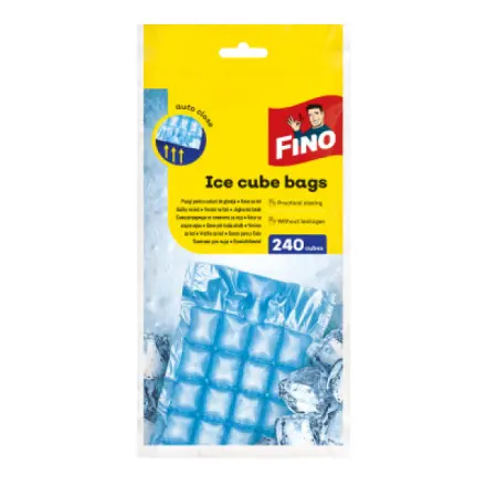 Fino - sáčky na led - 10 sáčku, 240 kostek