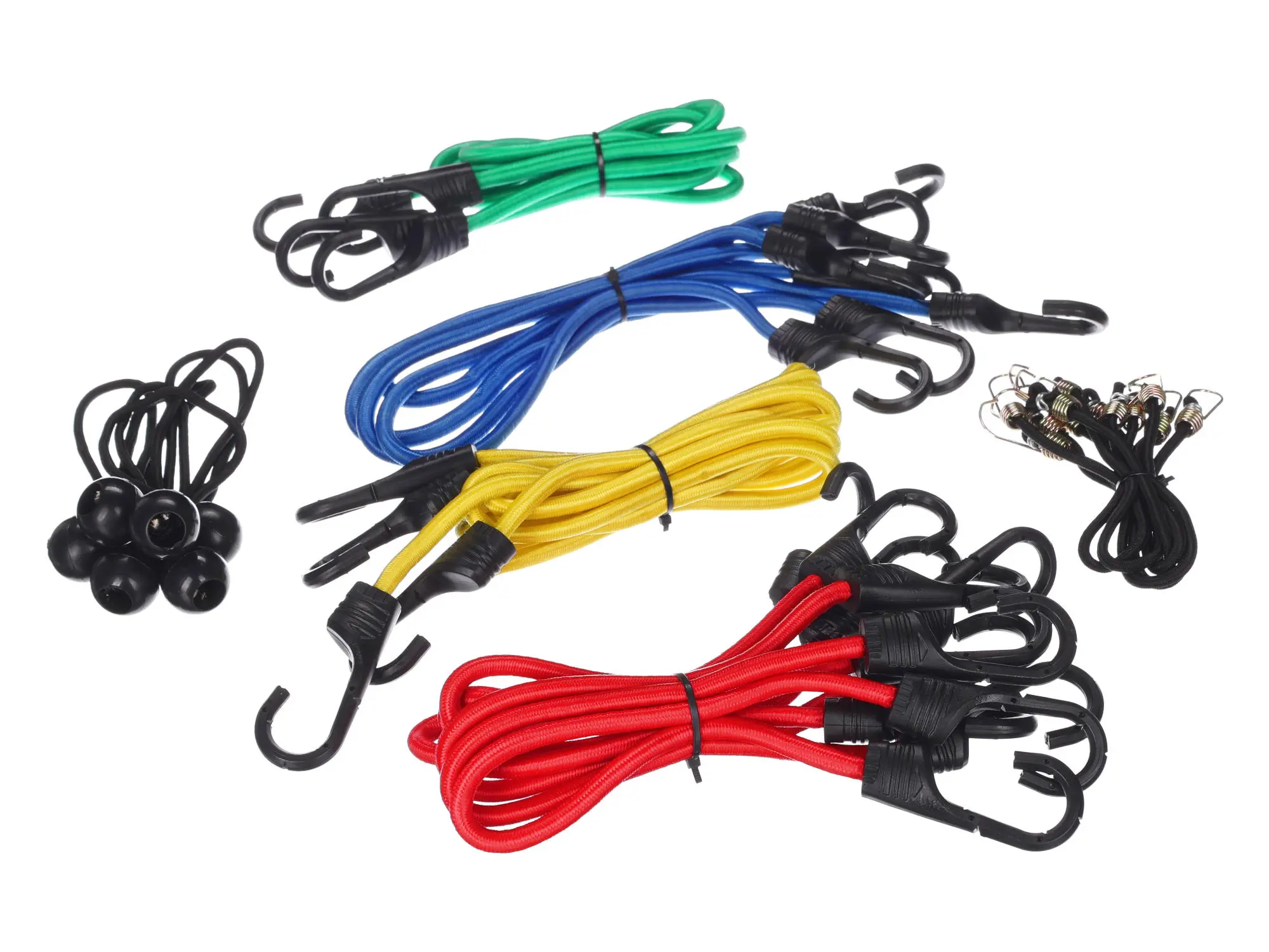 Sixtol Sada gumových upínacích popruhů/gumicuků CARGO CORD SET 26, 26ks