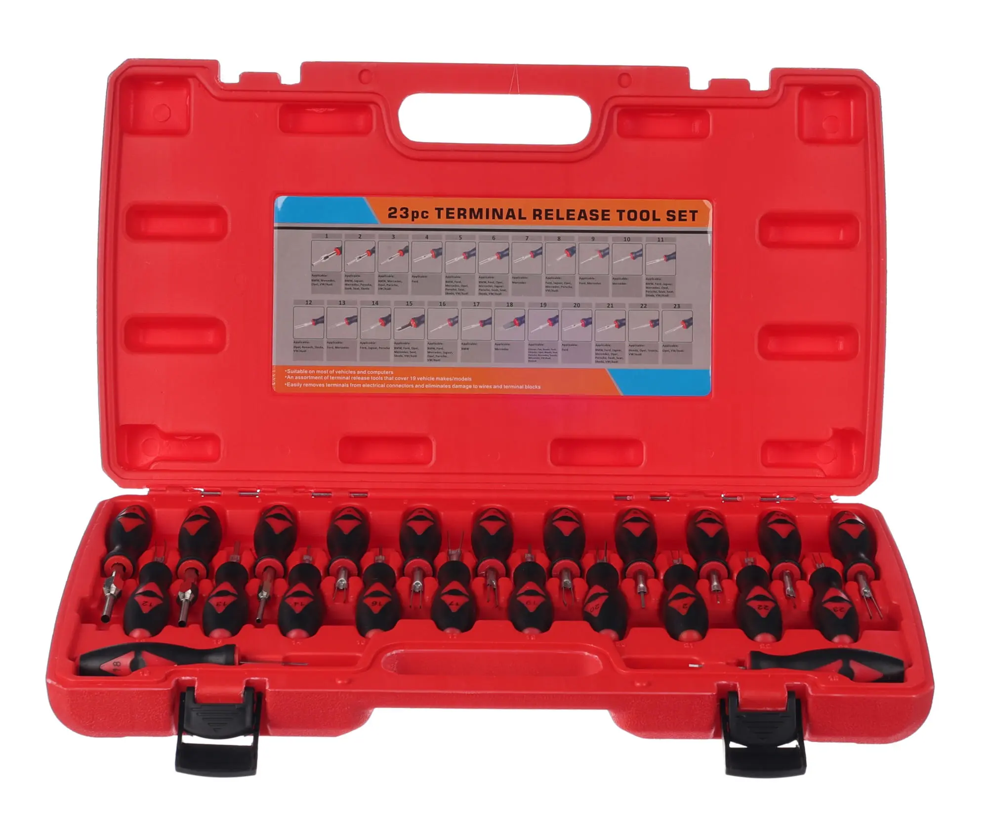 Sixtol Sada vypichováků pinů a konektorů MECHANIC TERMINAL PIN SET 1, 23 ks