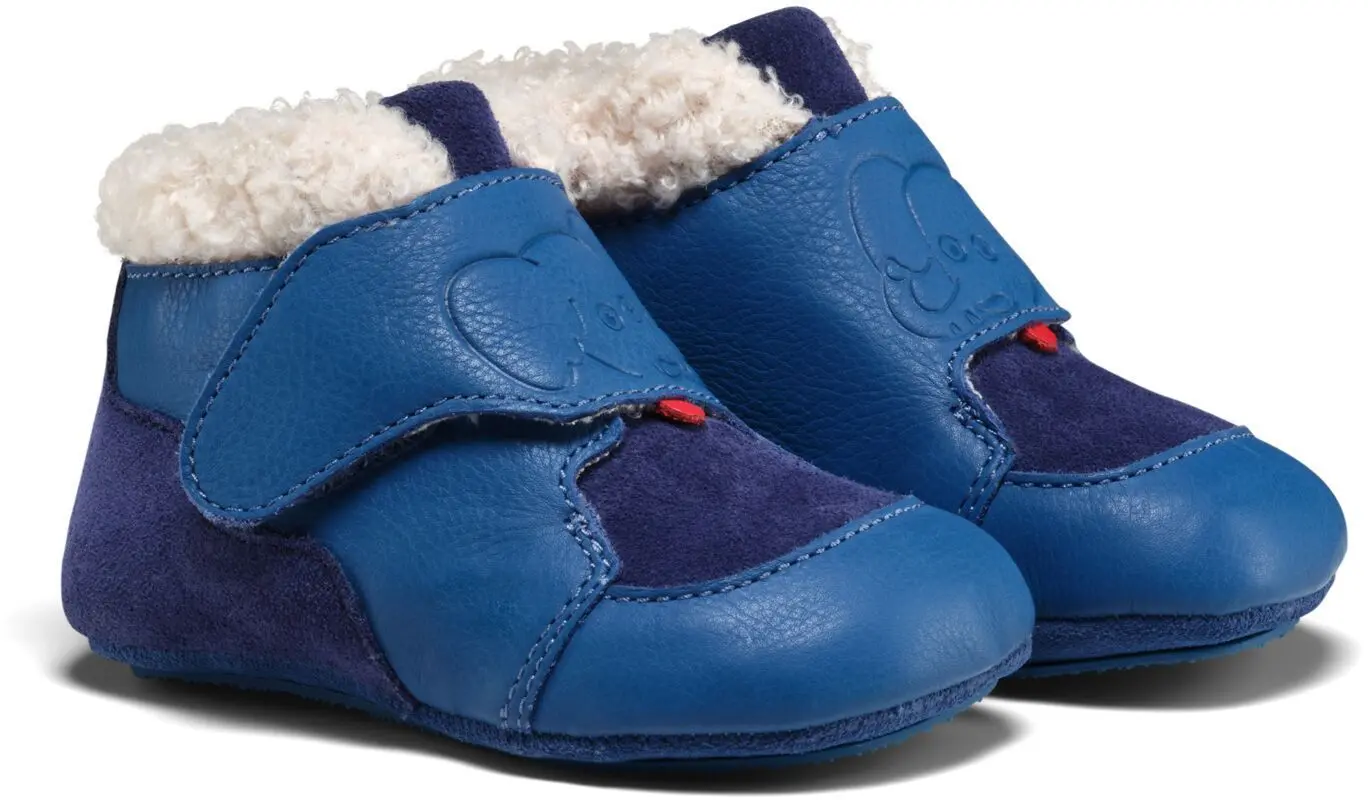 Dětské barefoot capáčky Affenzahn Crawling Shoe Leather Growy - Elephant 22/23