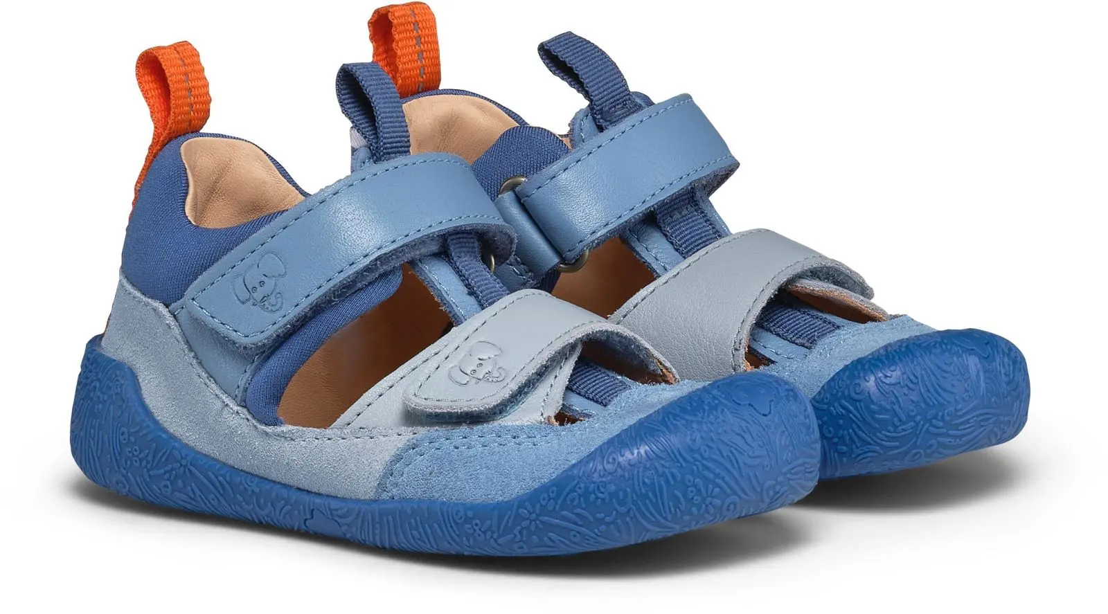Dětské barefoot sandály Affenzahn Prewalker Sandal Leather Freely Elephant 25