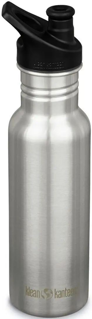 Nerezová lahev Klean Kanteen Classic Narrow 18oz (w/Sport Cap) - brushed stainless 532 ml uni