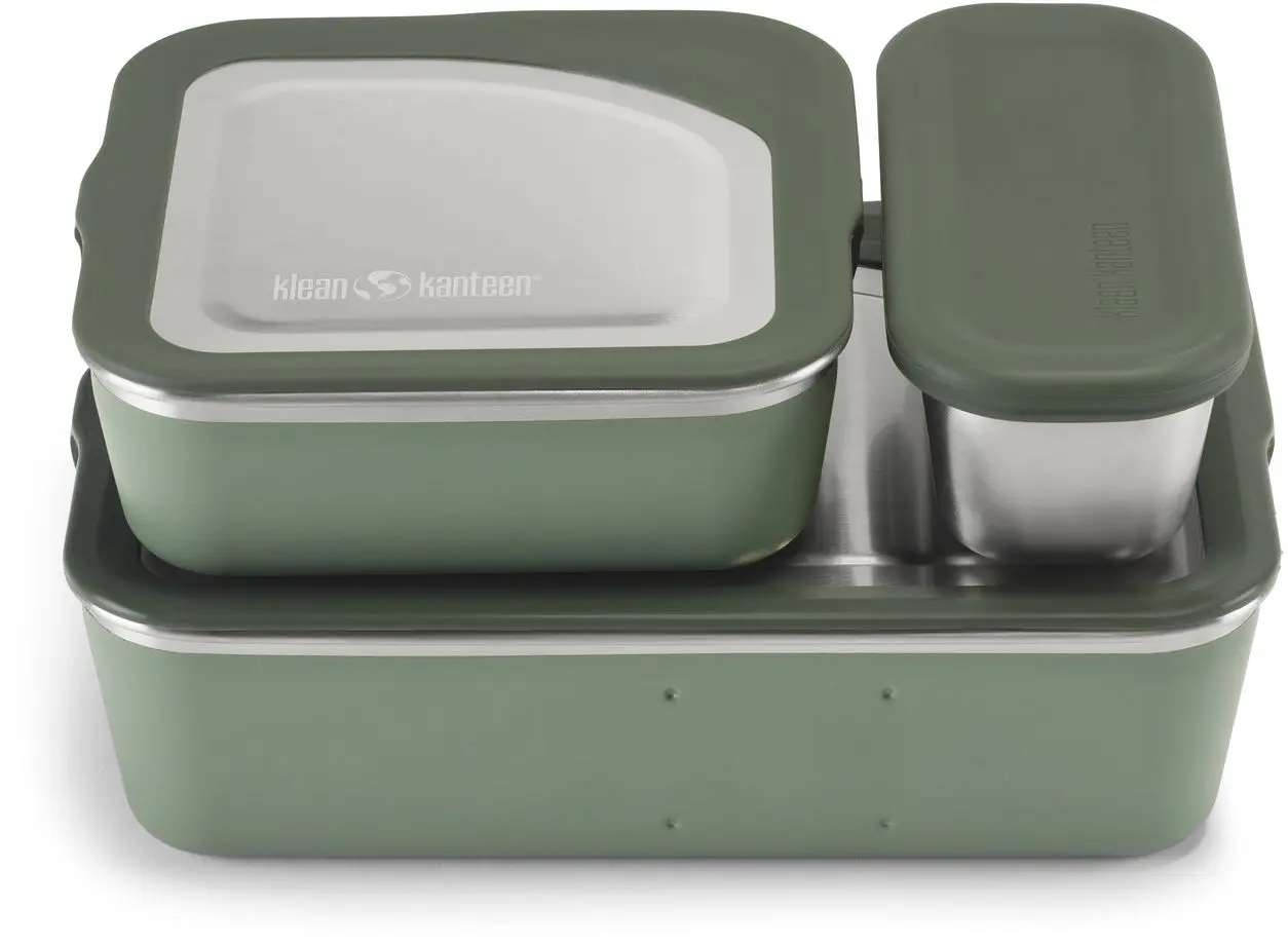 Set svačinových boxů Klean Kanteen Family Set (Big Meal, Lunch, Snack) - Sea Spray uni