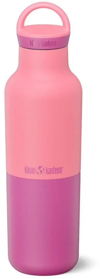 Termolahev Klean Kanteen Rise 20oz Vacuum Classic (w/ Arch Loop) - Pink Lemonade