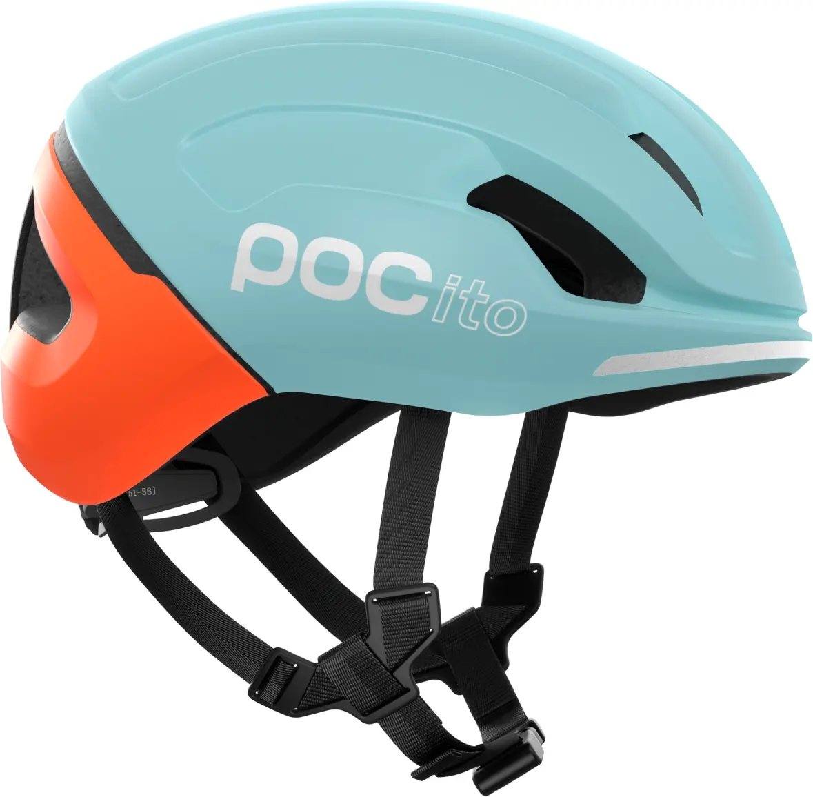 POC POCito Omne MIPS - Indicolite Blue Matt/Carnelian Orange Matt 48-52 2026