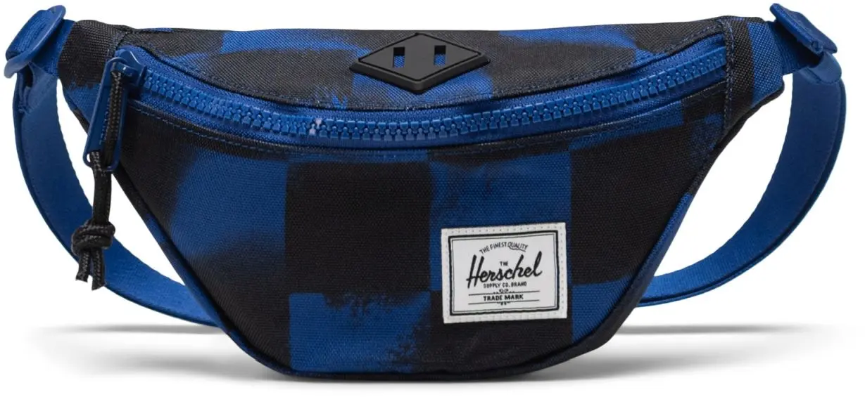 Ledvinka Herschel Hip Pack Little - Stencil Checker Sodalite Blue uni