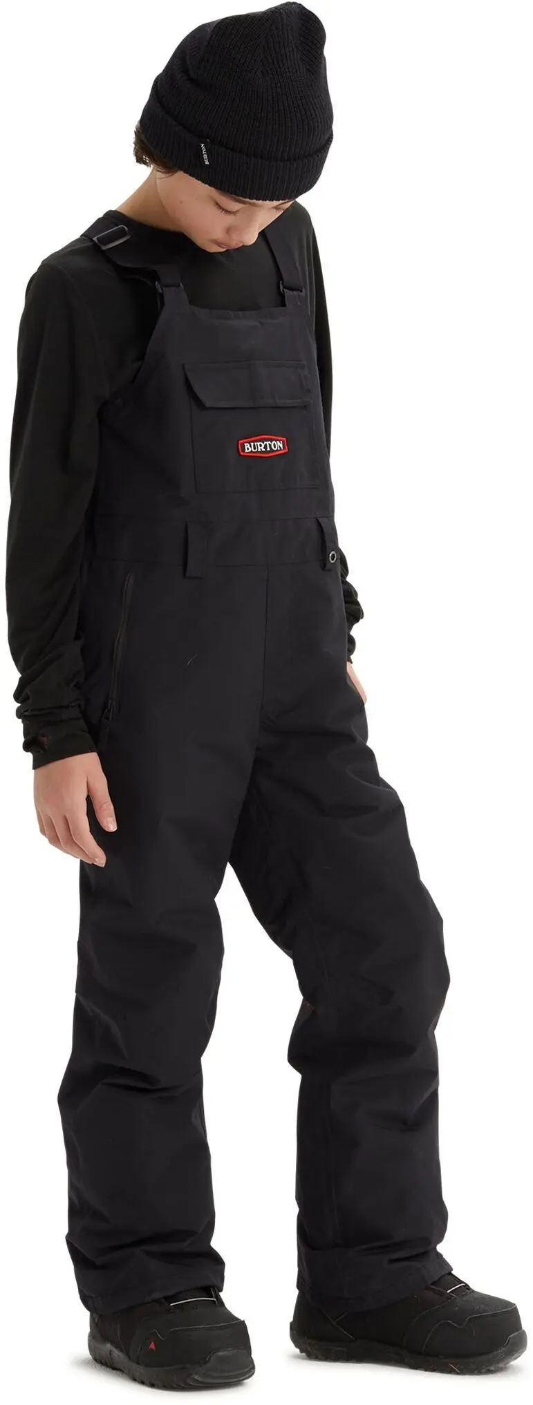 Dětské lyžařské kalhoty Burton Kids' Skylar 2L Bib Pants - true black 128-134