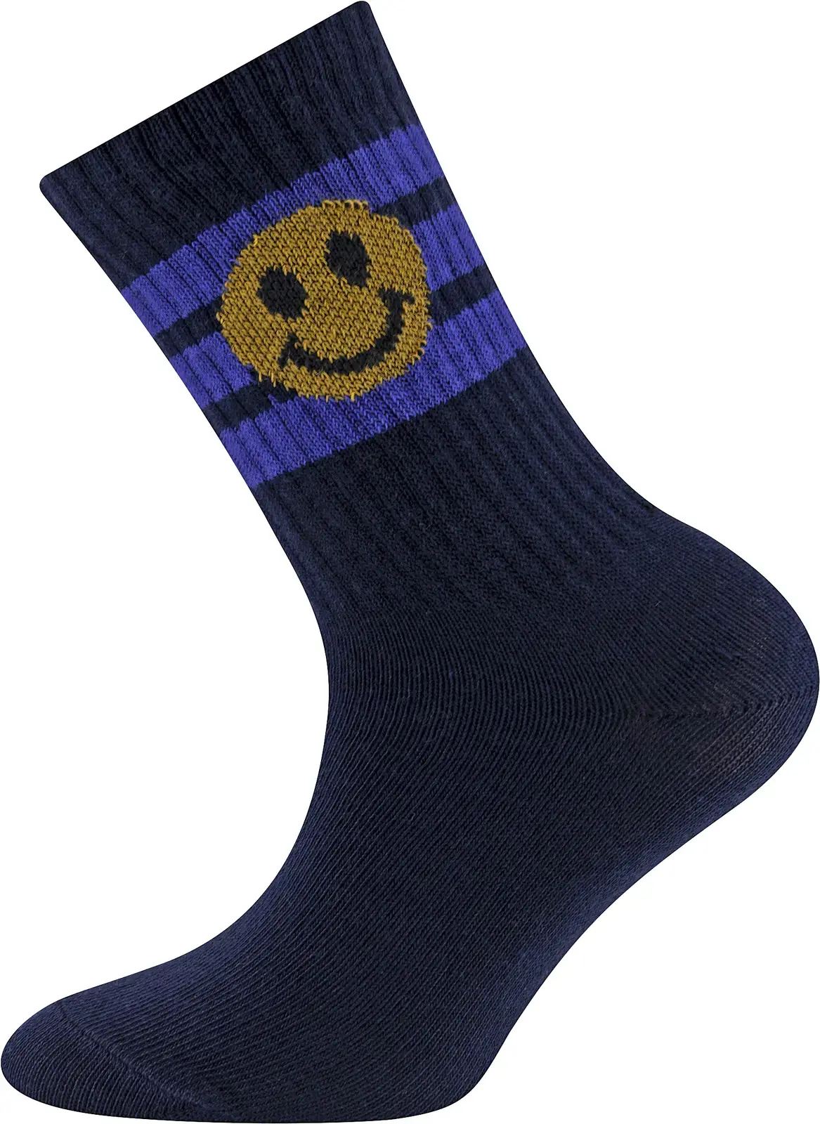 Dětské ponožky Ewers Tennissocken Smile - navy 31-34