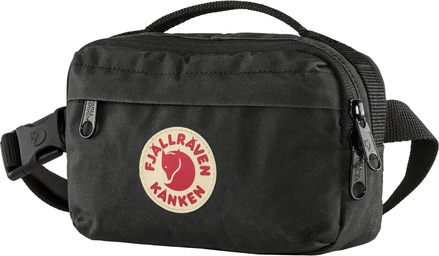 Ledvinka Fjallraven Kånken Hip Pack - Black uni