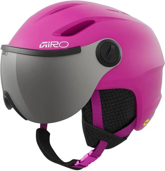 Dětská lyžařská helma Giro Buzz MIPS - Mat Bright Pink XS-(48,5-52)