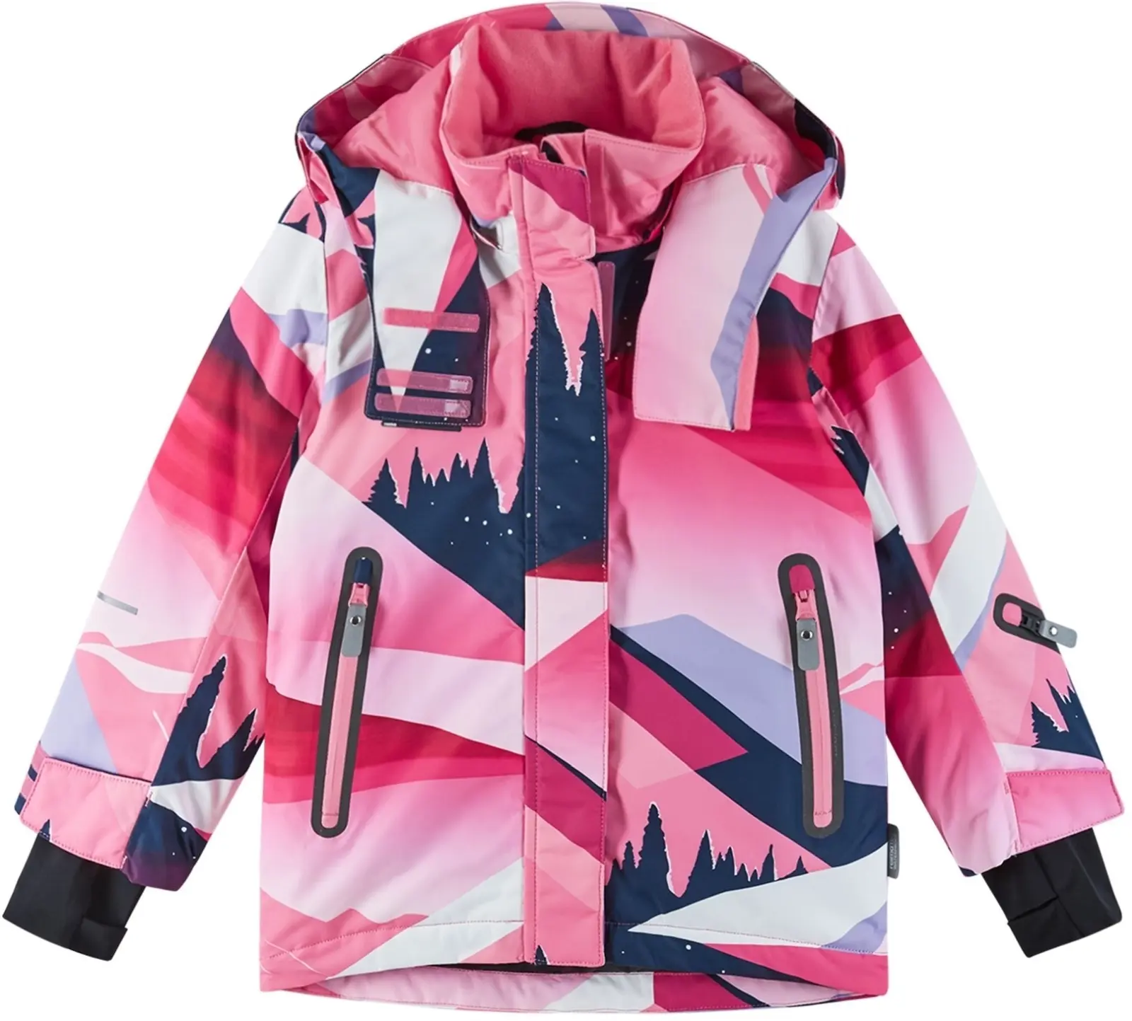 Dětská zimní bunda s membránou Reima Kiiruna - Soft Coral 110