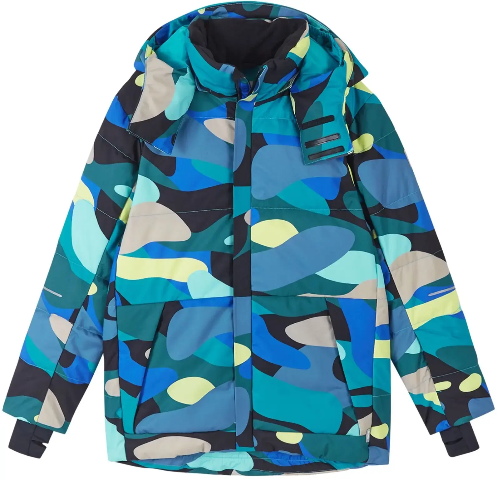 Dětská péřová bunda Reima Ranua - aquatic blue 122