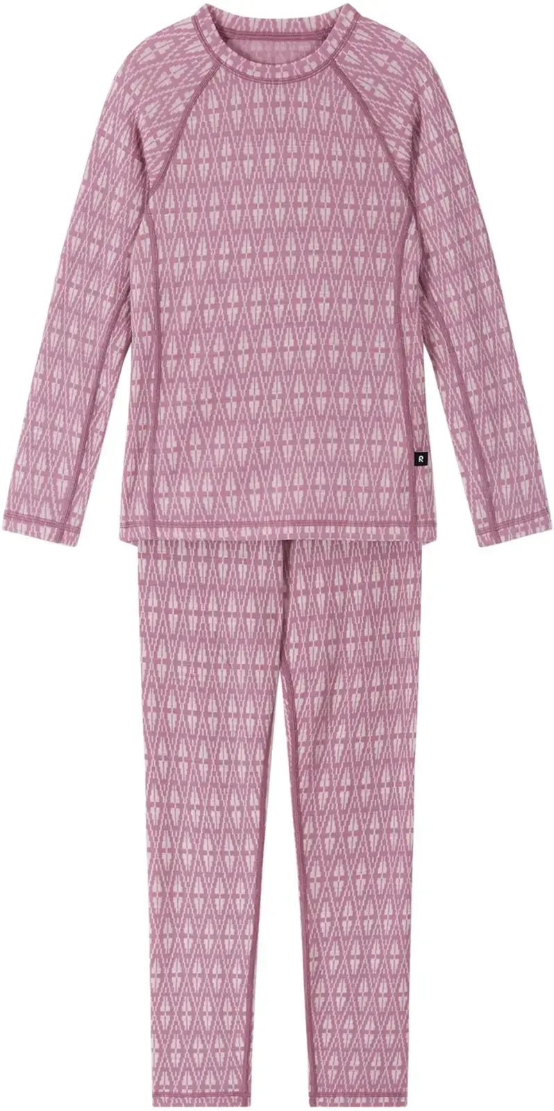 Set dětského funkčního prádla Reima Taival - grey pink 120