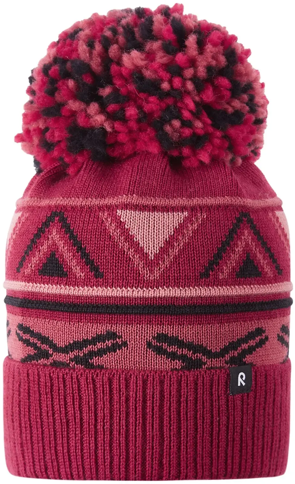 Dětská čepice Reima Kirjoen - cranberry 56-58