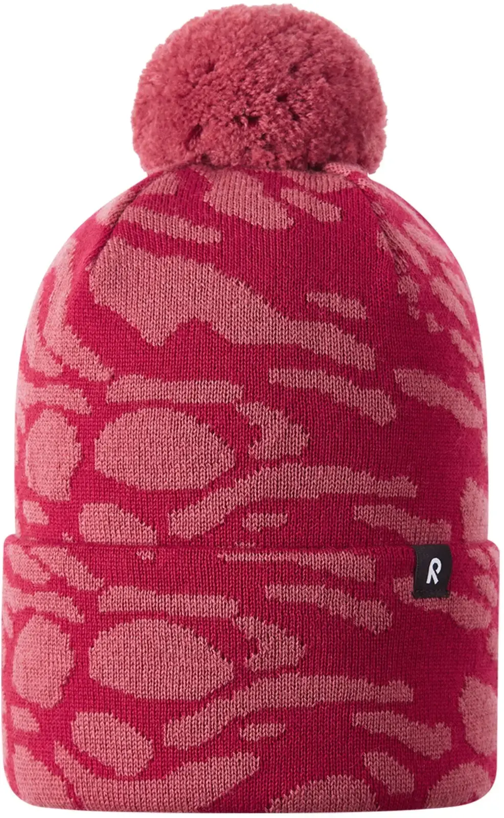 Dětská čepice Reima Virkku - cranberry 48-50