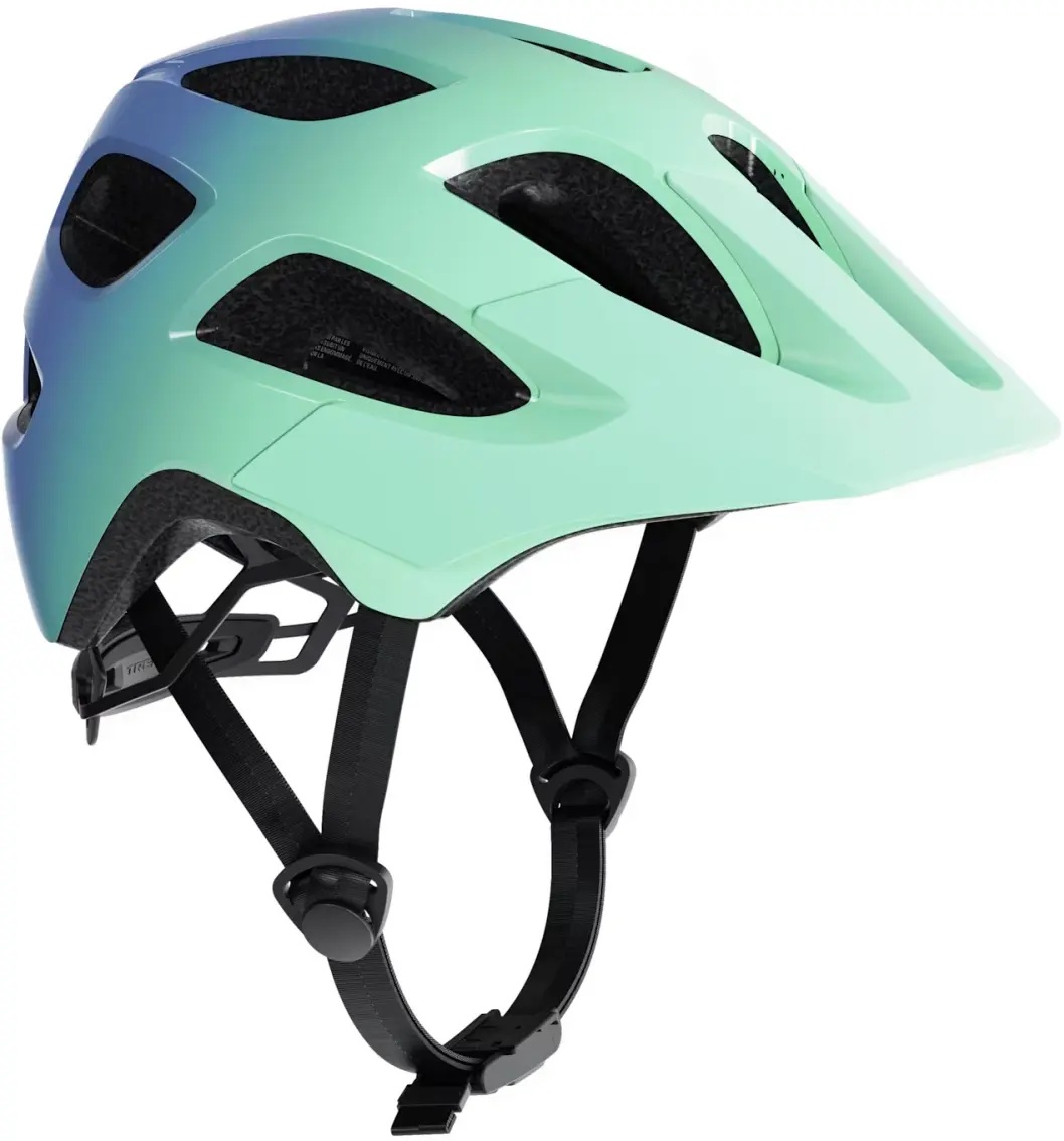 Dětská cyklistická helma Trek Tyro Child - Aloha Green/UltraViolet 48-52