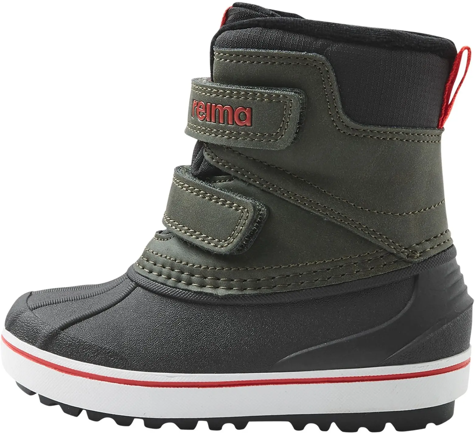 Dětské zimní boty Reima Coconi - Khaki green 22-23