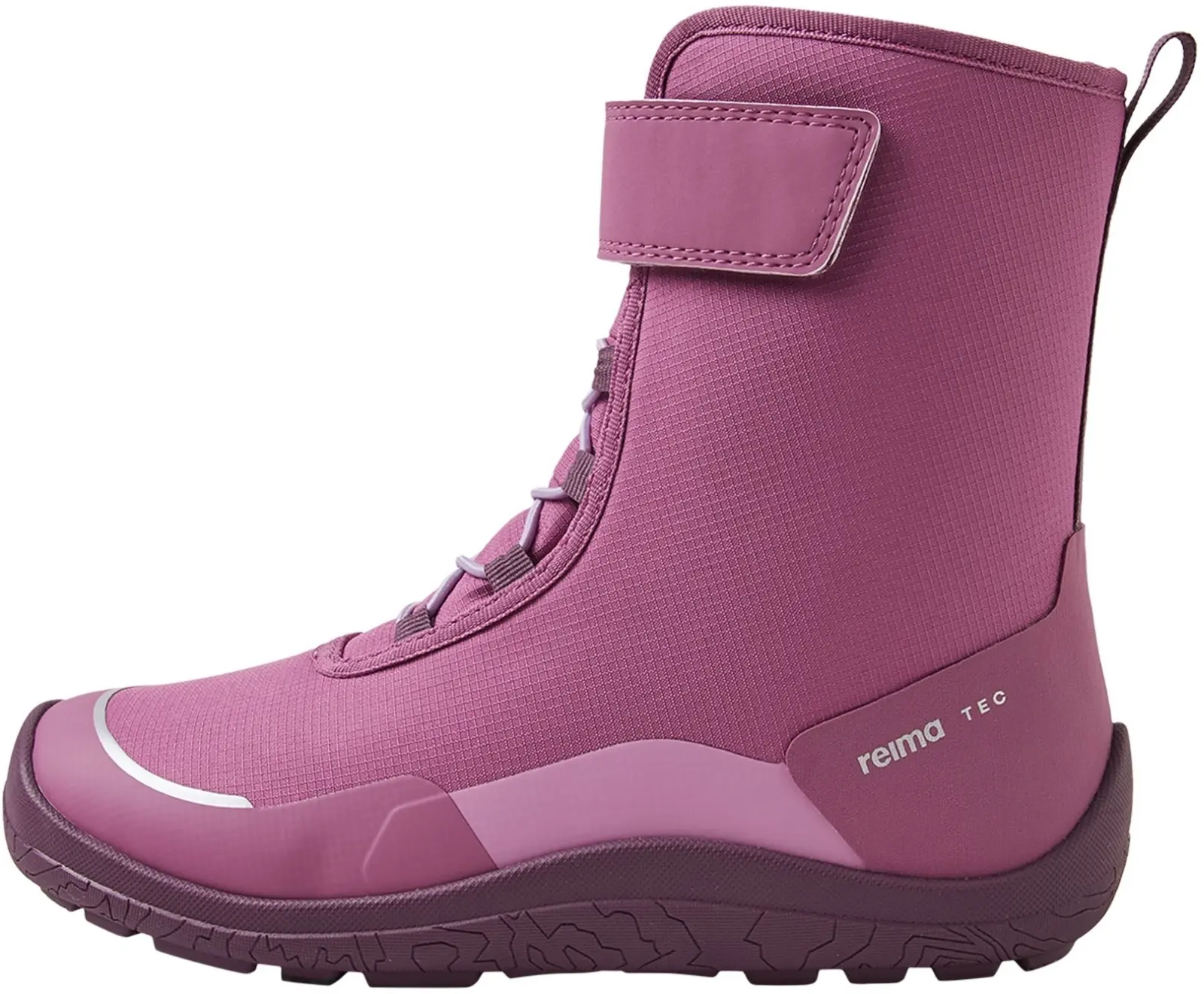 Dětské zimní boty s membránou Reima Talvella Junior - Red Violet 38