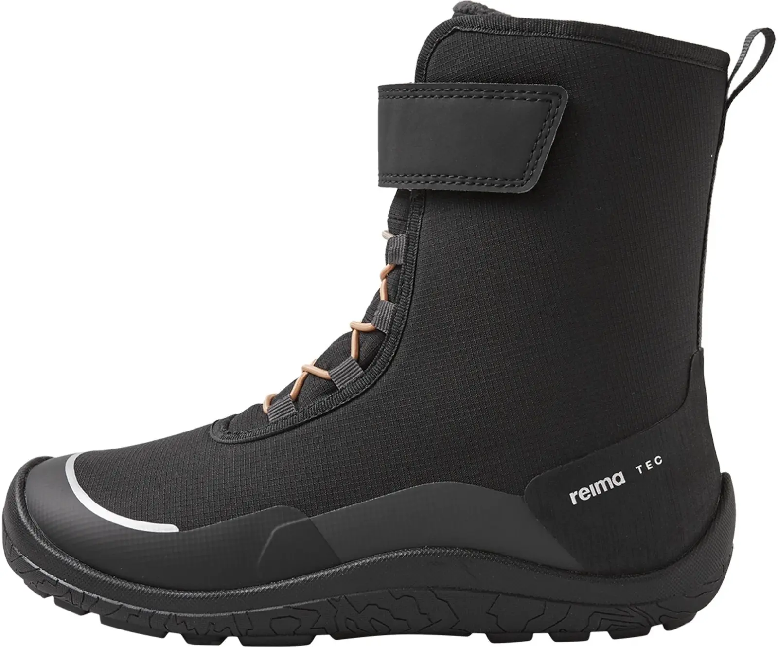 Zimní boty s membránou Reima Talvella Kids/Junior- Black Velikost: 33, Vnitřní délka boty: 21,0 cm, Vnitřní šířka boty: 7,8 cm