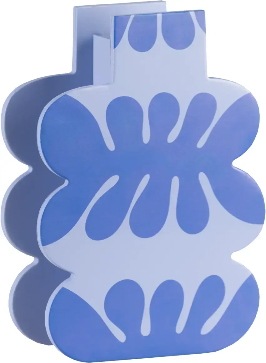 Váza z překližky Milin Big Blue uni