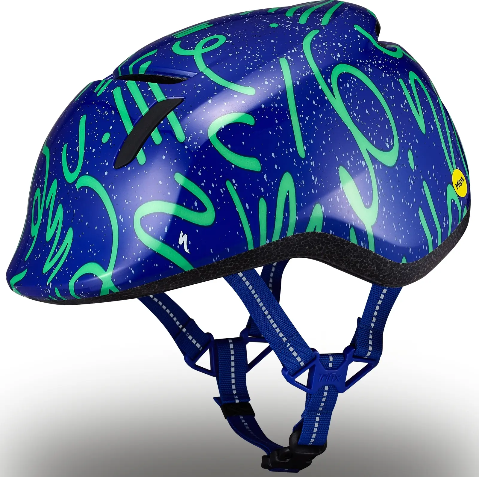 Dětská cyklistická helma Specialized Mio 2 - sapphire electric green 46-51