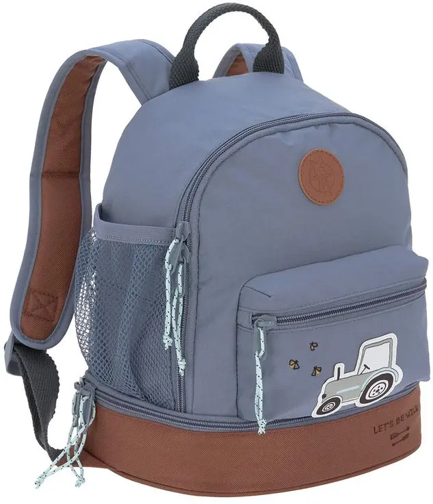 Dětský batůžek Lassig Mini Backpack Adventure tractor uni
