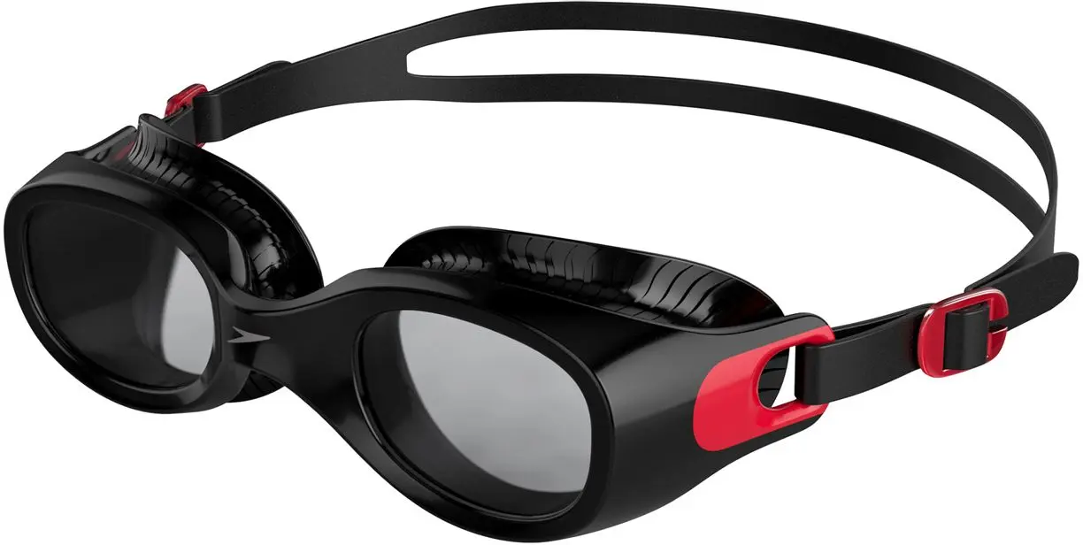 Plavecké brýle Speedo Futura Classic AU black/lava red/smoke uni