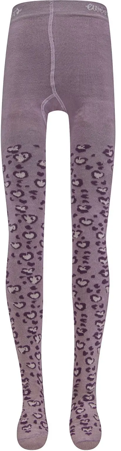 Dětské punčocháče Ewers Strumpfhose Leo - dusty mauve 92