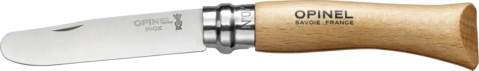 Opinel Zavírací nůž My first VR N°07 Inox, 8cm, Natural 001696ks