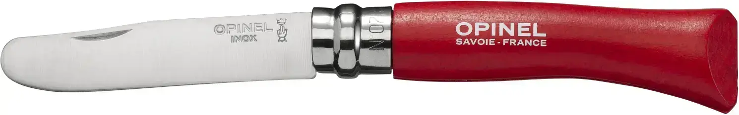 Opinel Zavírací nůž My first VR N°07 Inox, 8 cm, Red 001698ks
