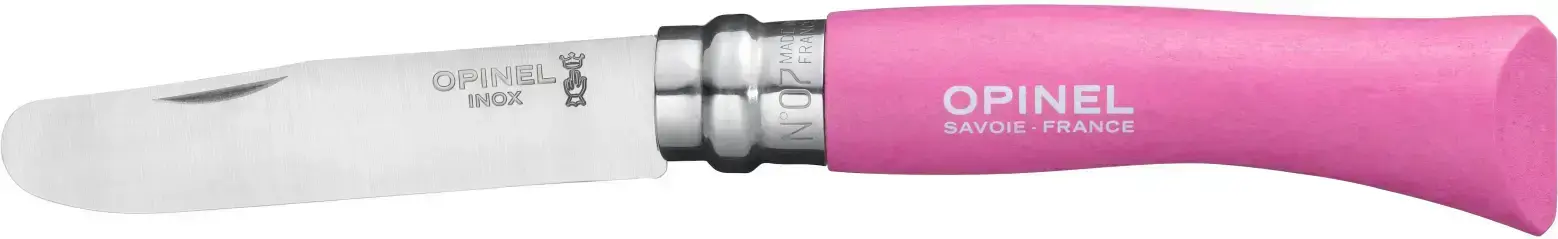 Dětský kapesní nůž My first Opinel VRI N°07 - habr růžová