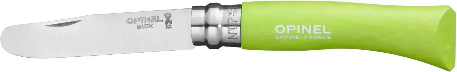 Opinel My first VRI 7 Inox, 8 cm, apple green