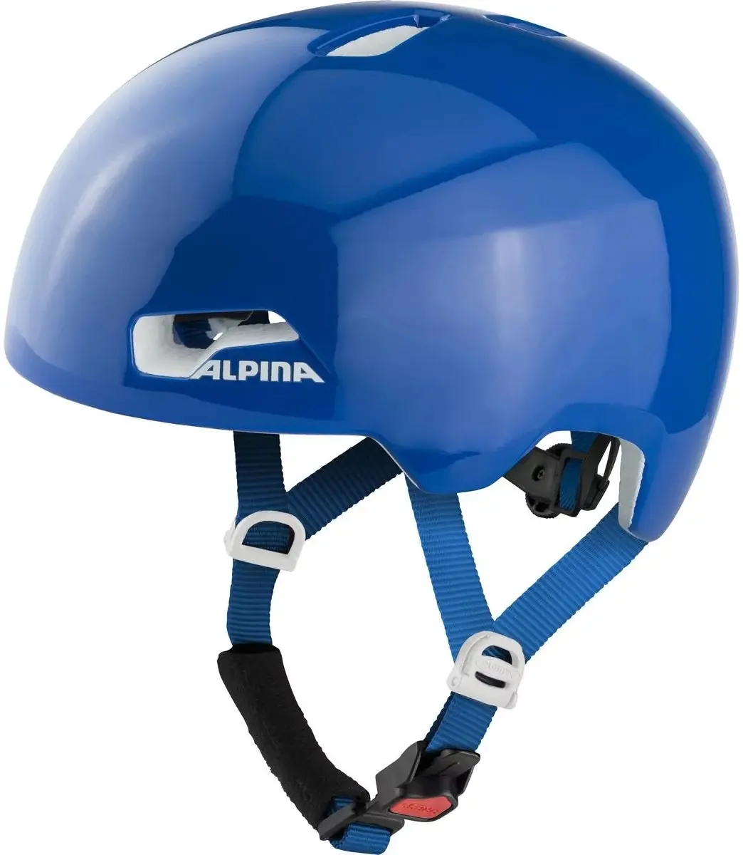 Dětská cyklistická helma Alpina Hackney - blue gloss 47-51