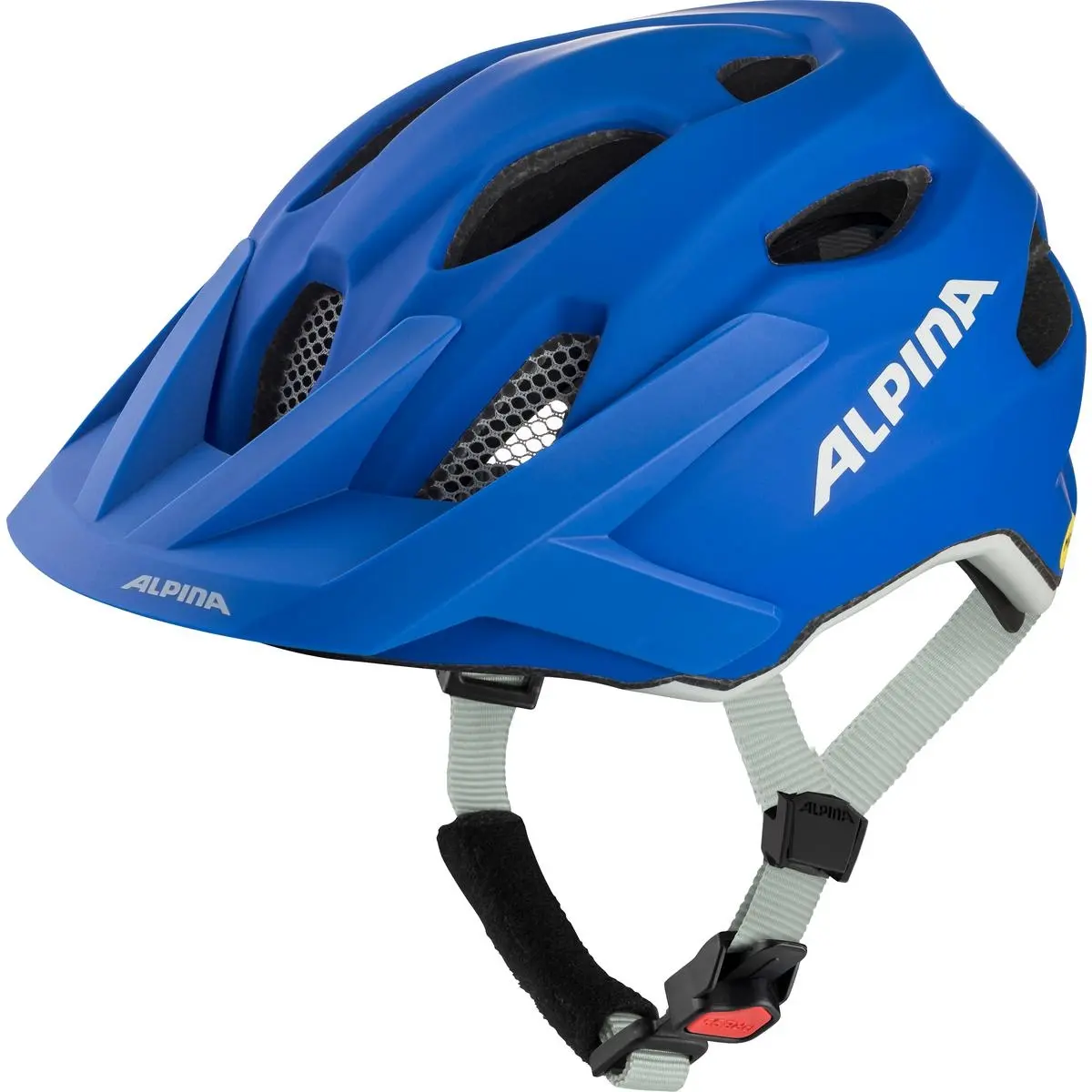 Dětská cyklistická helma Alpina Apax Jr. MIPS - royal-blue matt 51-56