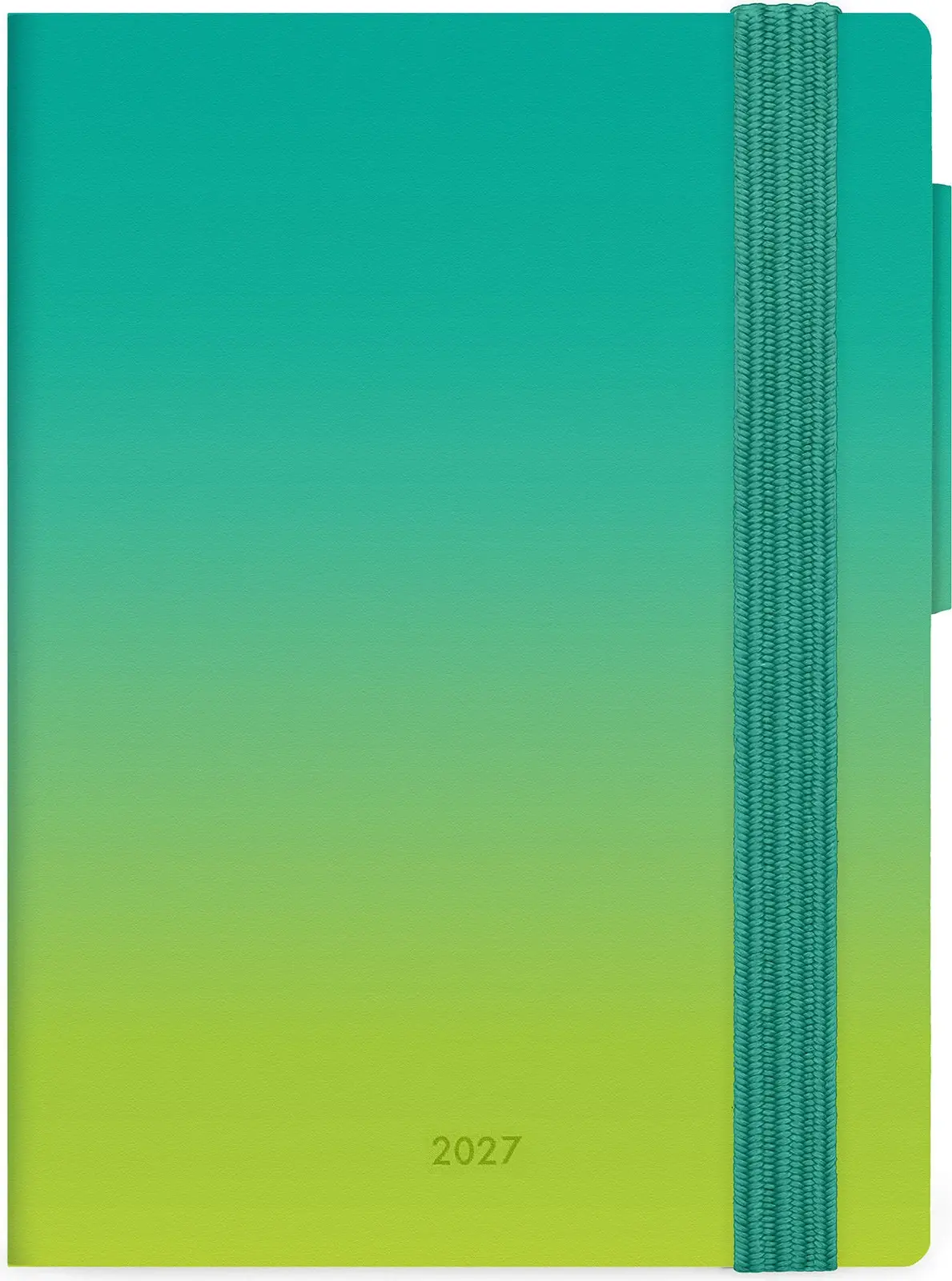 Diář Legami 12-Month Diary 2027 - Shades Of Green - Mini - Weekly uni
