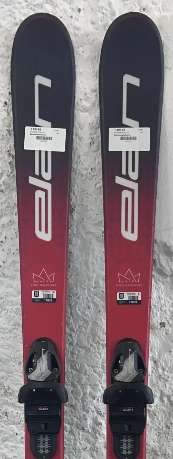Elan Formula Red 23/24Bazar - Dětské lyže Elan Formula Red 23/24 - délka 140 cm 140