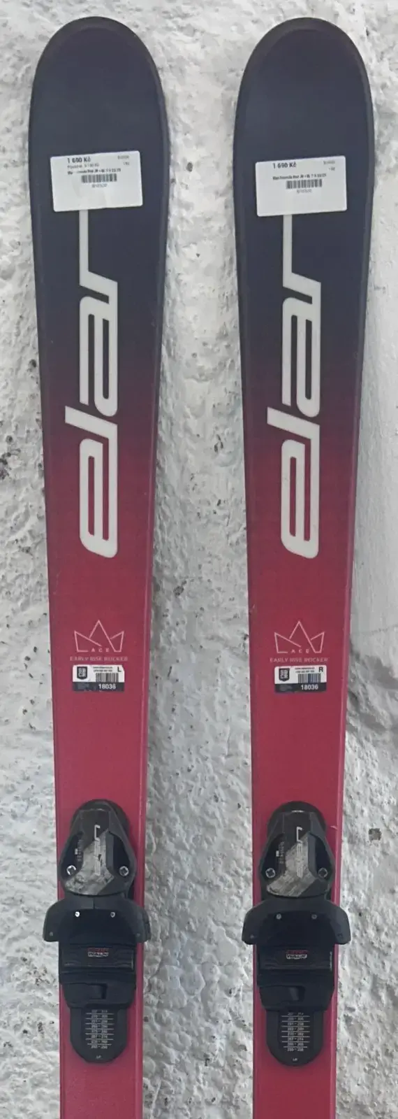 Bazar - Dětské lyže Elan Formula Red JR + EL 7.5 22/23 - délka 150 cm 150