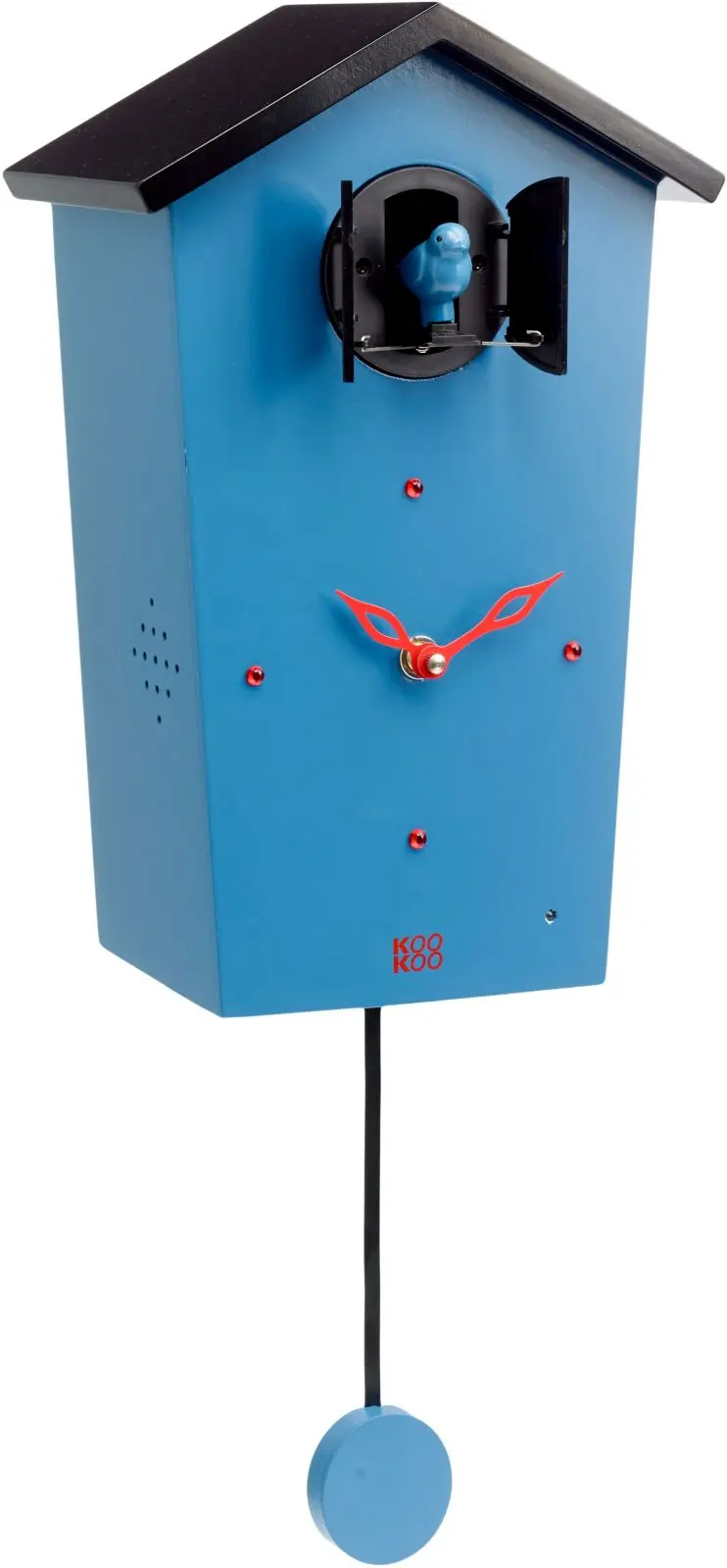 Dětské hodiny kukačky KooKoo BirdHouse Limitovaná edice - Blue uni