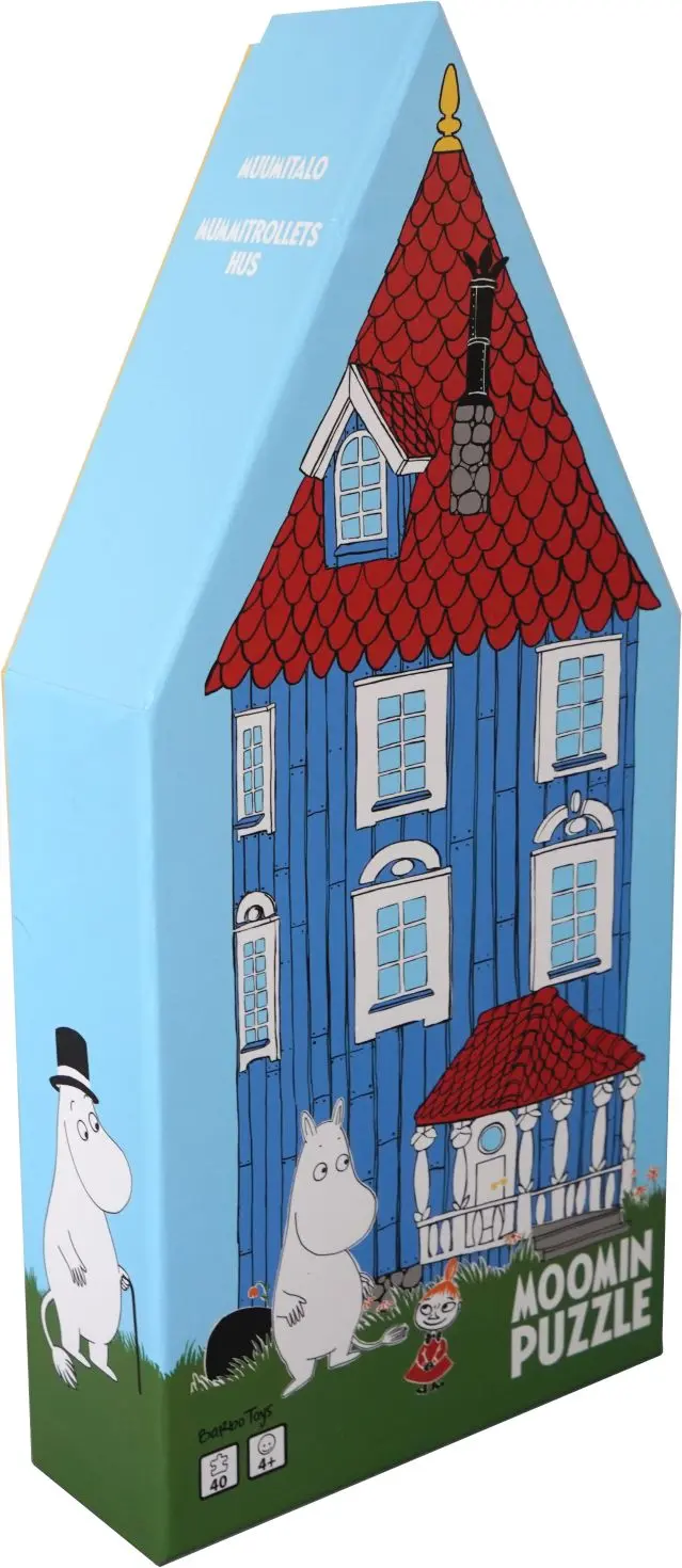 Dětské puzzle Barbo Toys Moomin - Domek Mumínků 40 dílků