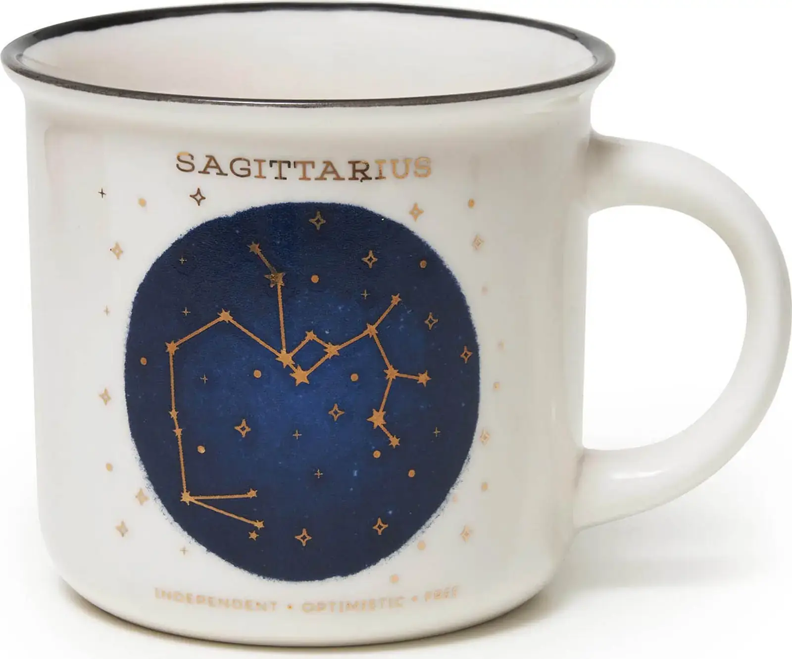 Porcelánový hrneček Legami Count Your Lucky Stars Porcelain Mug - Sagittarius uni